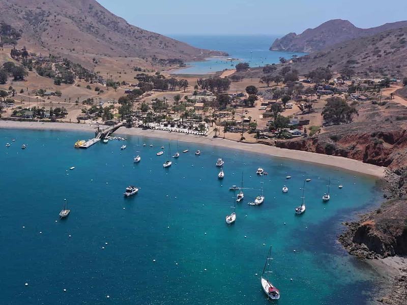 Three's Company yacht - Two Harbors Catalina Anchorage